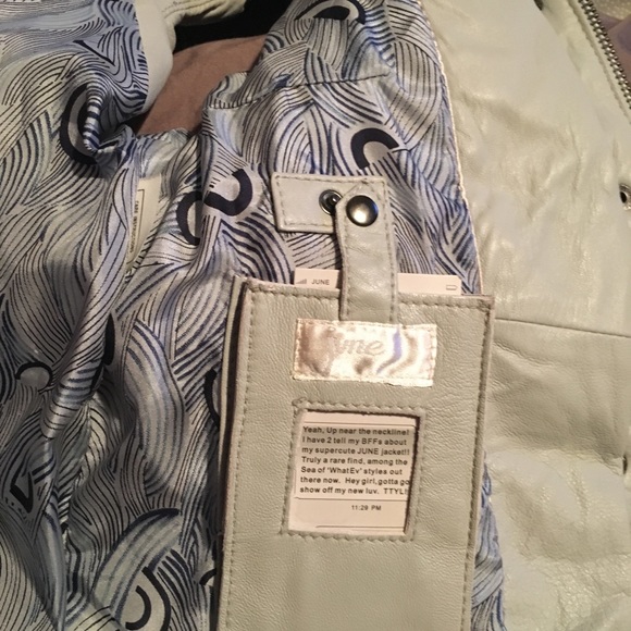 June leather goose and feather down - Picture 4 of 5